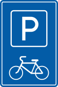 Знак «Стоянка для велосипедов»