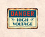 Табличка Danger High voltage