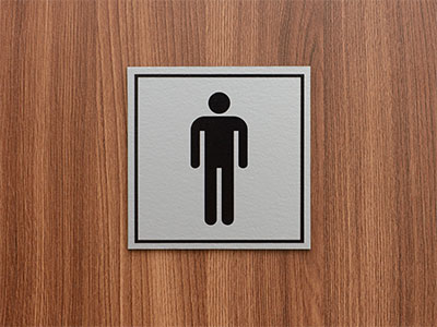 Табличка Мужской туалет
