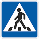 Дорожный знак «Пешеходный переход»