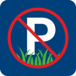 Табличка «Не парковаться на газоне»