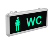 Светодиодный указатель «Женский туалет WC»
